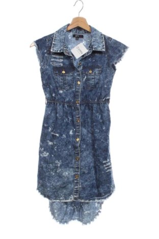 Kinderkleid Girls, Größe 11-12y/ 152-158 cm, Farbe Blau, Preis 7,00 €, #137671063