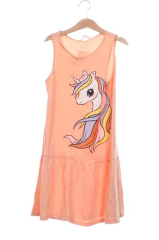 Kinderkleid H&M, Größe 8-9y/ 134-140 cm, Farbe Orange, Preis 16,00 €, #137698719