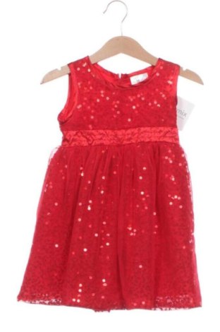 Dziecięca sukienka Unbranded, Rozmiar 12-18m/ 80-86 cm, Kolor Czerwony, Cena 42,34 zł, #137695641