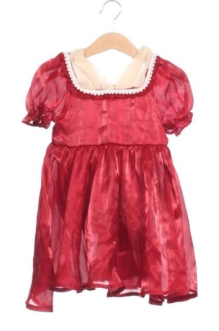 Dětské šaty  Unbranded, Velikost 18-24m/ 86-98 cm, Barva Červená, Cena  208,00 Kč, #137707117