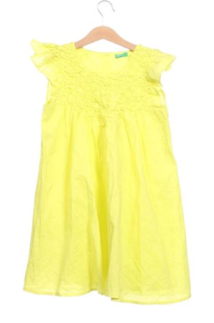 Kinderkleid United Colors Of Benetton, Größe 6-7y/ 122-128 cm, Farbe Gelb, Preis € 11,00, #137709105