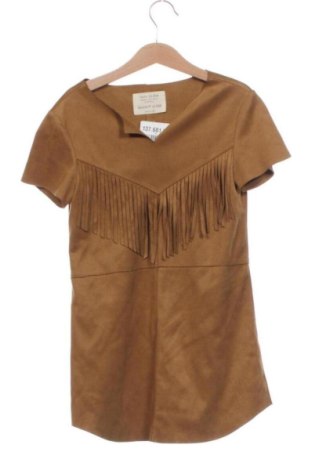 Детска рокля Zara, Размер 5-6y/ 116-122 см, Цвят Кафяв, Цена 10,00 €, #137681274