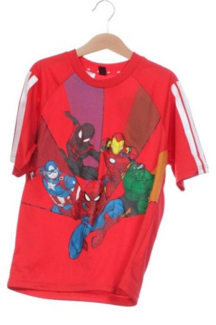 Kinder T-Shirt Adidas, Größe 6-7y/ 122-128 cm, Farbe Rot, Preis 15,00 €, #137672655