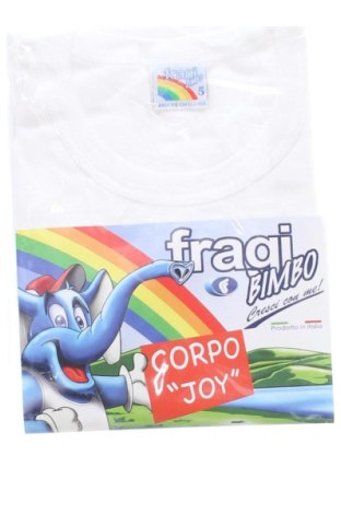 Детска тениска Fradi, Размер 7-8y/ 128-134 см, Цвят Бял, Цена 24,00 €, #137685511