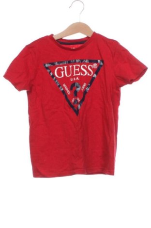 Παιδικό μπλουζάκι Guess, Μέγεθος 6-7y/ 122-128 εκ., Χρώμα Κόκκινο, Τιμή 15,00 €, #137663503