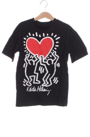 Детска тениска H&M, Размер 6-7y/ 122-128 см, Цвят Черен, Цена 8,00 €, #137676158