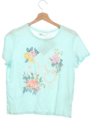 Детска тениска H&M, Размер 14-15y/ 168-170 см, Цвят Зелен, Цена 9,00 €, #137683854