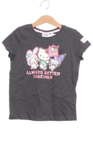 Детска тениска Hello Kitty, Размер 5-6y/ 116-122 см, Цвят Сив, Цена 6,48 €, #137696861