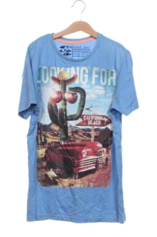 Dziecięcy T-shirt Here+There, Rozmiar 10-11y/ 146-152 cm, Kolor Niebieski, Cena 25,40 zł, #137666495