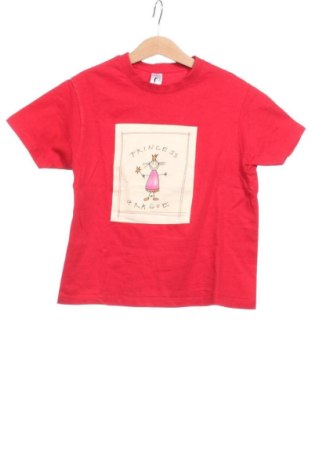 Детска тениска Sol's, Размер 6-7y/ 122-128 см, Цвят Червен, Цена 5,72 €, #137686224