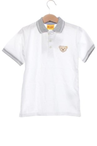Kinder T-Shirt Steiff, Größe 4-5y/ 110-116 cm, Farbe Weiß, Preis 20,00 €, #137686524