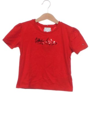 Детска тениска Tommy Hilfiger, Размер 2-3y/ 98-104 см, Цвят Червен, Цена 16,00 €, #137664431