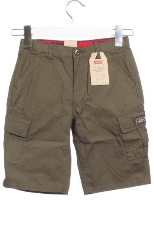 Детски къс панталон Levi's, Размер 6-7y/ 122-128 см, Цвят Зелен, Цена 25,00 €, #137683954
