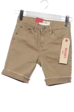 Detské krátke nohavice  Levi's, Veľkosť 6-7y/ 122-128 cm, Farba Béžová, Cena  25,00 €, #137684032