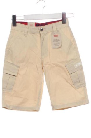 Детски къс панталон Levi's, Размер 6-7y/ 122-128 см, Цвят Бежов, Цена 25,00 €, #137684273