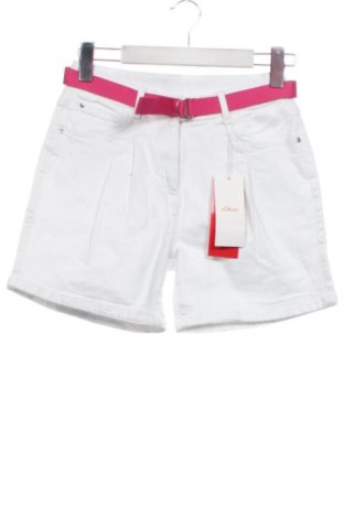 Kinder Shorts S.Oliver, Größe 12-13y/ 158-164 cm, Farbe Weiß, Preis 23,80 €, #137678439