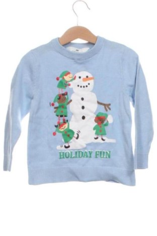 Detský sveter  H&M, Veľkosť 2-3y/ 98-104 cm, Farba Modrá, Cena  8,00 €, #137669243