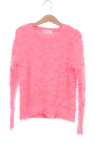 Pulover pentru copii H&M, Mărime 6-7y/ 122-128 cm, Culoare Roz, Preț 29,76 Lei, #137687157