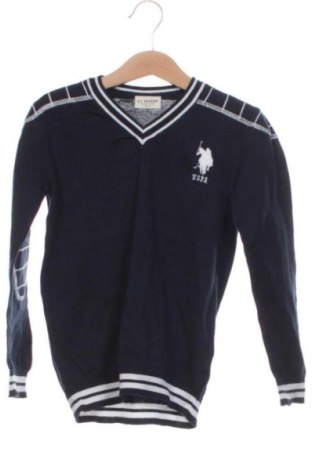 Παιδικό πουλόβερ U.S. Polo Assn., Μέγεθος 6-7y/ 122-128 εκ., Χρώμα Μπλέ, Τιμή 23,53 €, #137681971