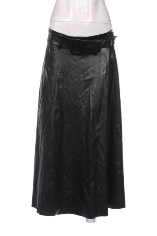 Fustă de piele Sem Per Lei, Mărime L, Culoare Negru, Preț 157,47 Lei, #137663894
