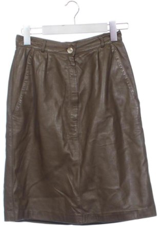 Lederrock Unbranded, Größe XS, Farbe Grün, Preis 28,77 €, #137652050