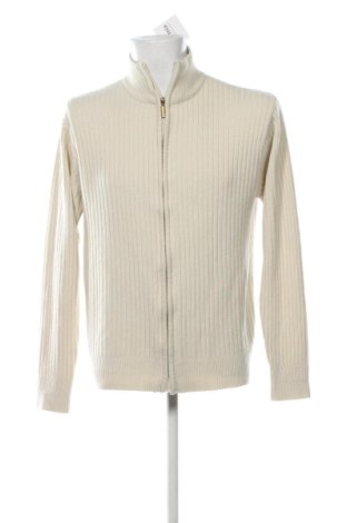 Jachetă tricotată de bărbați Southbay, Mărime L, Culoare Ecru, Preț 86,79 Lei, #137694308