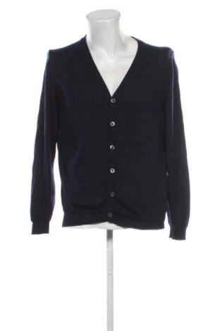 Jachetă tricotată de bărbați Hugo Boss, Mărime XL, Culoare Albastru, Preț 337,00 Lei, #137710052