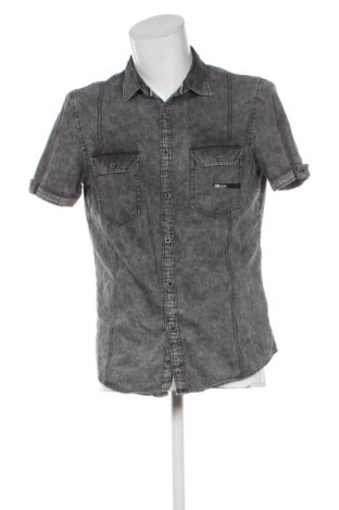 Herrenhemd Angelo Litrico, Größe M, Farbe Grau, Preis 11,00 €, #137649156