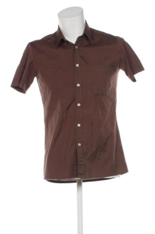 Herrenhemd Unbranded, Größe S, Farbe Braun, Preis 27,68 €, #137652192