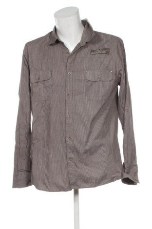 Ανδρικό πουκάμισο Unbranded, Μέγεθος XXL, Χρώμα Καφέ, Τιμή 8,19 €, #137653228