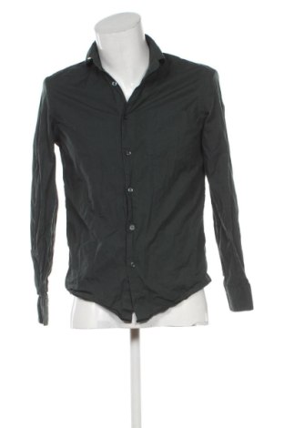 Мъжка риза Zara, Размер S, Цвят Зелен, Цена 11,00 €, #137654242