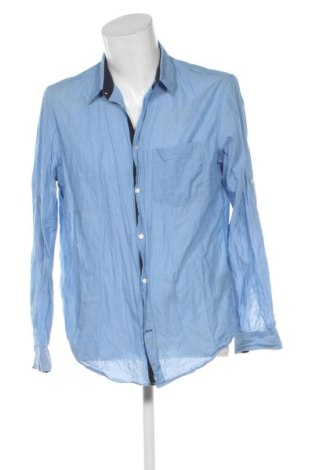 Мъжка риза H&M, Размер L, Цвят Син, Цена 27,63 €, #137660455