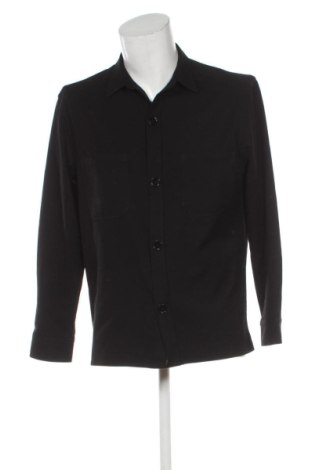 Мъжка риза Zara, Размер M, Цвят Черен, Цена 17,00 €, #137663055