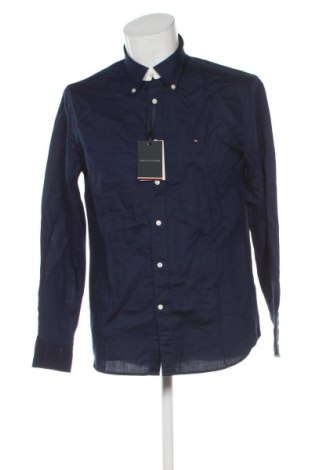 Мъжка риза Tommy Hilfiger, Размер M, Цвят Син, Цена 50,00 €, #137677823