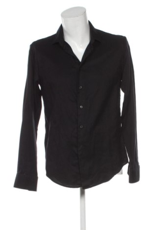Мъжка риза Zara, Размер L, Цвят Черен, Цена 17,00 €, #137686366