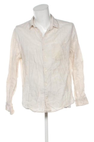 Męska koszula H&M, Rozmiar L, Kolor ecru, Cena 48,39 zł, #137691025