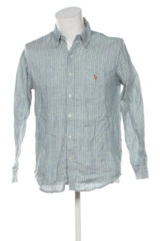 Мъжка риза Polo Ralph Lauren, Размер M, Цвят Син, Цена 73,00 €, #137660463