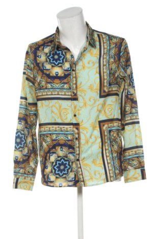 Cămașă de bărbați Boohoo, Mărime M, Culoare Multicolor, Preț 124,25 Lei, #137684434