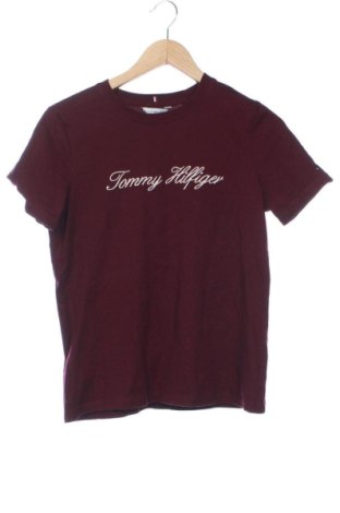 Męski T-shirt Tommy Hilfiger, Rozmiar S, Kolor Czerwony, Cena 78,99 zł, #137616486