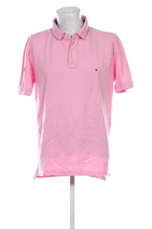 Мъжка тениска Tommy Hilfiger, Размер XXL, Цвят Розов, Цена 40,00 €, #137647220