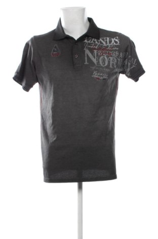 Мъжка тениска Geographical Norway, Размер L, Цвят Сив, Цена 48,00 €, #137649529
