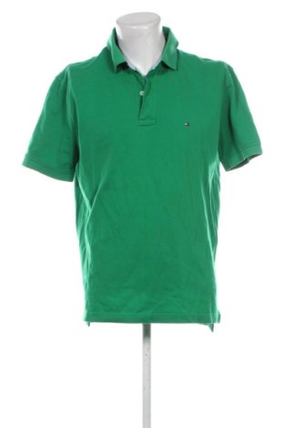 Мъжка тениска Tommy Hilfiger, Размер XL, Цвят Зелен, Цена 94,30 €, #137651685
