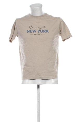 Męski T-shirt Oliver Jacob, Rozmiar M, Kolor Beżowy, Cena 29,76 zł, #137654753
