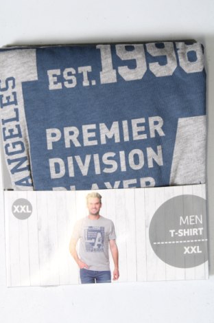 Ανδρικό t-shirt Unbranded, Μέγεθος XXL, Χρώμα Γκρί, Τιμή 17,95 €, #137655547