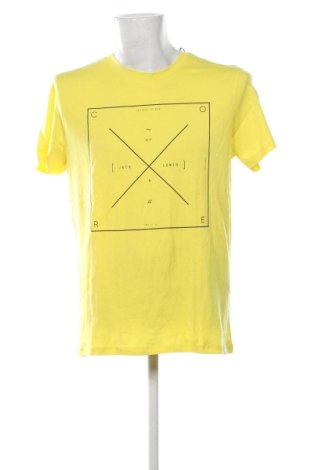 Męski T-shirt Jack & Jones, Rozmiar XL, Kolor Żółty, Cena 78,23 zł, #137657728