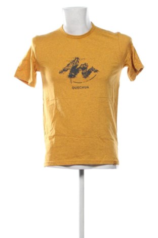 Мъжка тениска Quechua, Размер M, Цвят Жълт, Цена 10,00 €, #137661641
