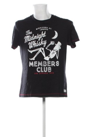 Мъжка тениска Lee Cooper, Размер L, Цвят Черен, Цена 11,62 €, #137664733
