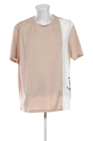 Мъжка тениска SHEIN, Размер 3XL, Цвят Бежов, Цена 7,00 €, #137666476