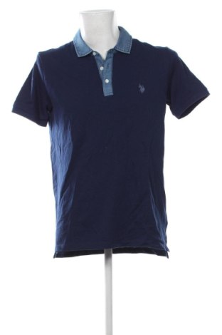 Мъжка тениска U.S. Polo Assn., Размер L, Цвят Син, Цена 56,00 €, #137671101
