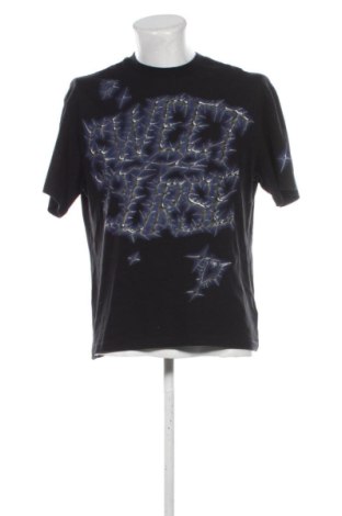 Мъжка тениска Bershka, Размер S, Цвят Черен, Цена 10,29 €, #137693567